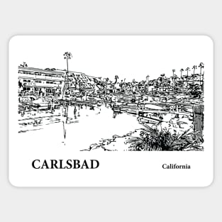 Carlsbad California Sticker